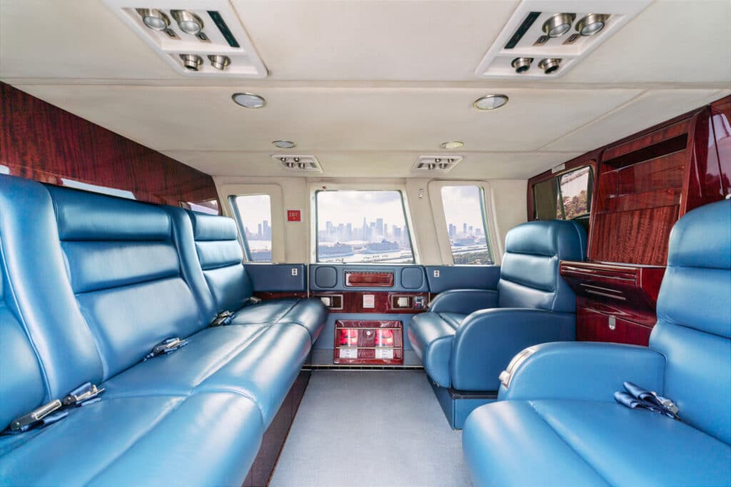 HeliFlite Sikorsky S76 Interior