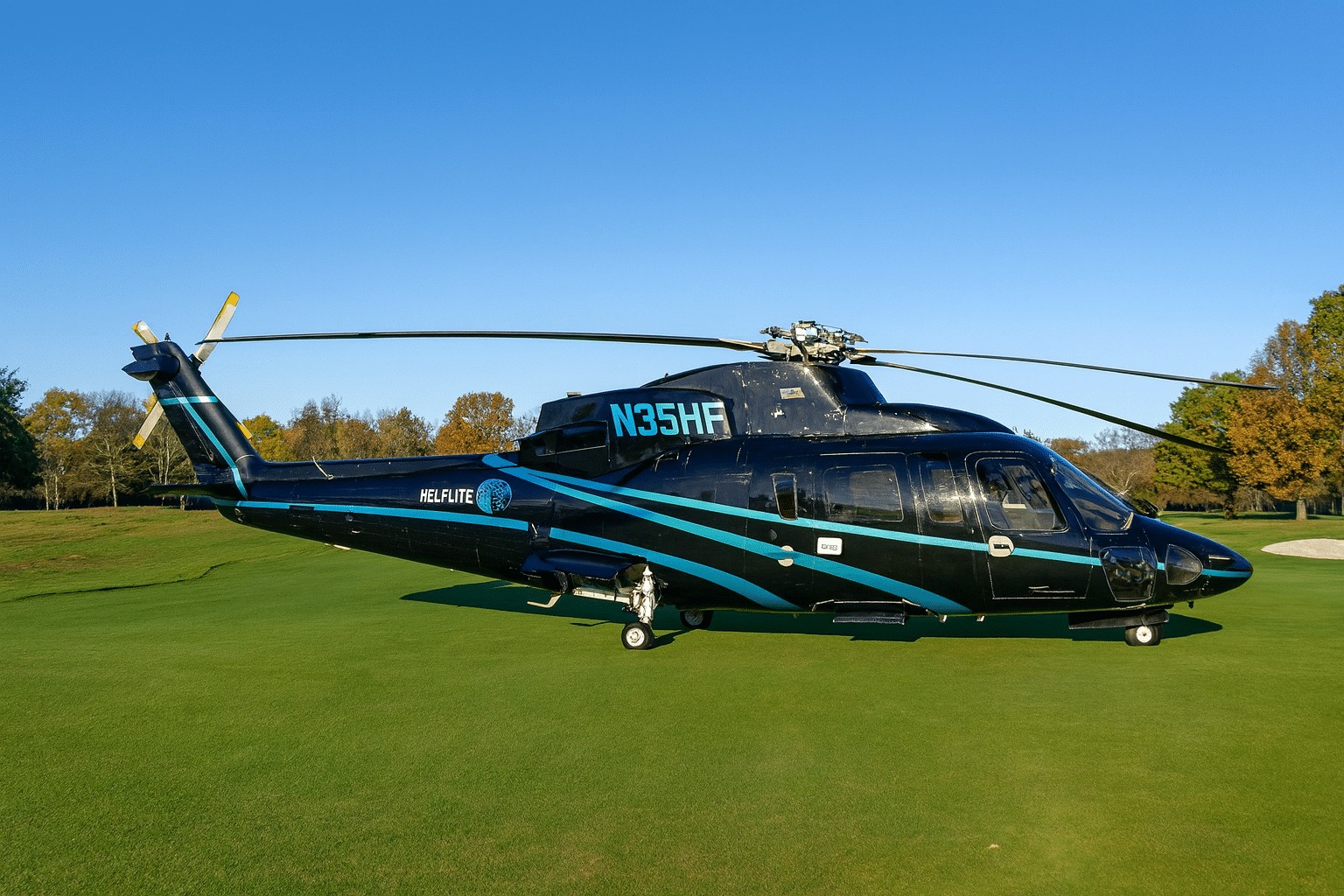 HeliFlite on the Green Fairway
