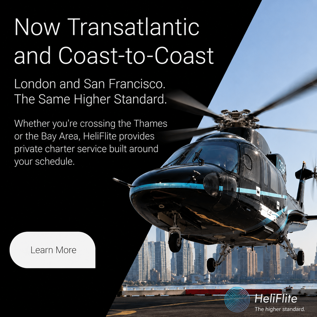 HeliFlite expands to London & San Francisco