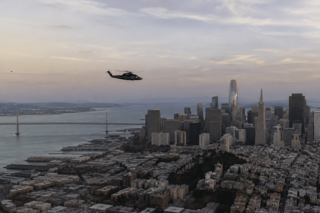 Heliflite in San Francisco